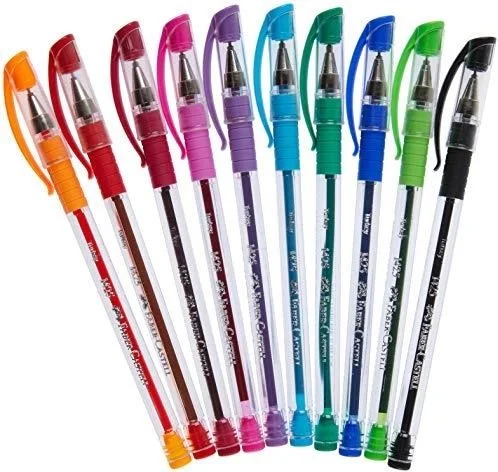 FABER-CASTELL 1425 Ballpoint Pen, 10 Pieces, 0.7 mm