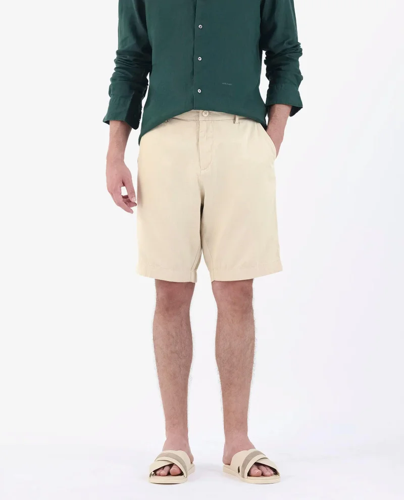 Rare Rabbit Men's Linen Blend Shorts