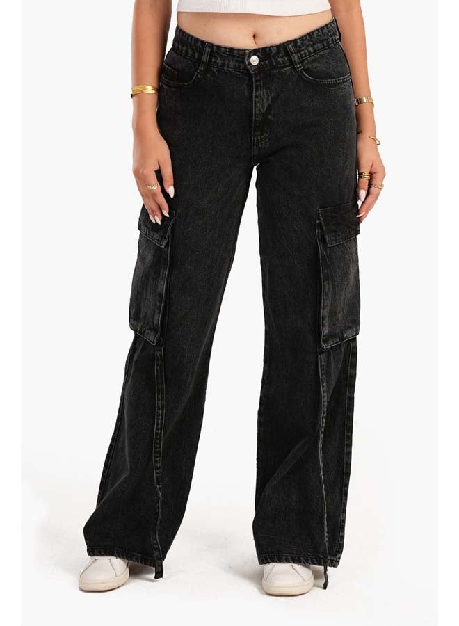 Carina Cargo Jeans - Image 1