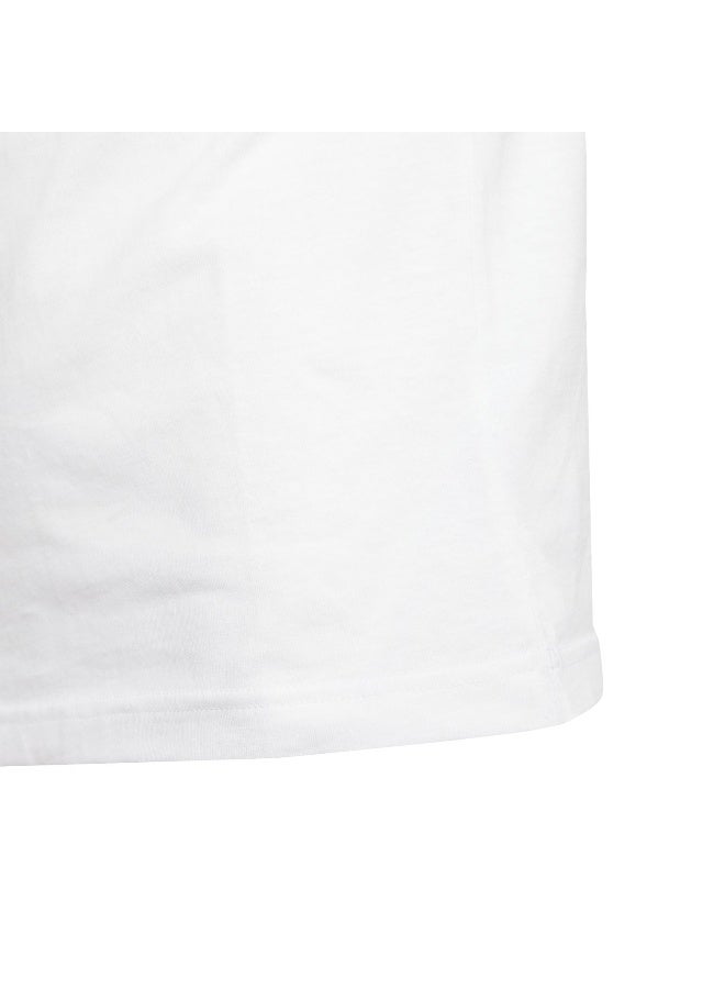 Adidas Mer Dna Gftee Y White Motorsport T-Shirts For Junior 7-8Y - Image 4