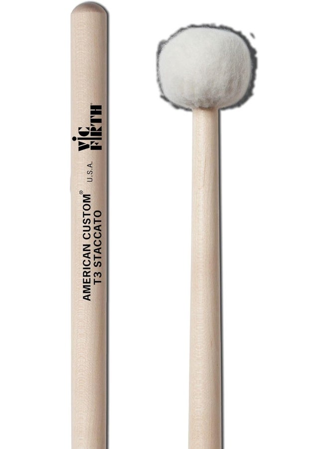 Vic Firth VFT3 Custom T3 Staccato Timpani Mallets - Image 1
