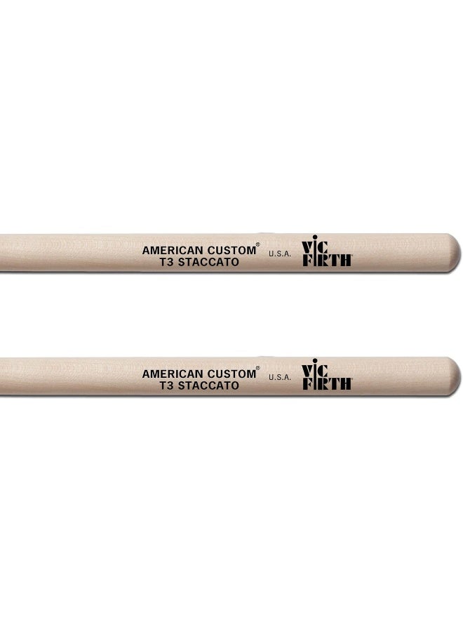 Vic Firth VFT3 Custom T3 Staccato Timpani Mallets - Image 5