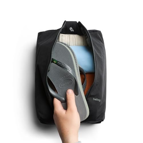 Bellroy Lite Packing Caddy 8L (Travel Organizer Packing Cube, Zip-up Storage Solution for Travel Near or far) - Black - Image 4