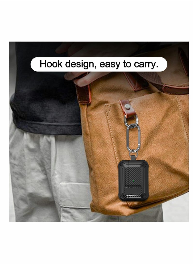 Y&D - For AirPods Pro Cover Shock Resistant Rugged Case with Keychain for Air Pods Charging (AirPod not included) - Image 1