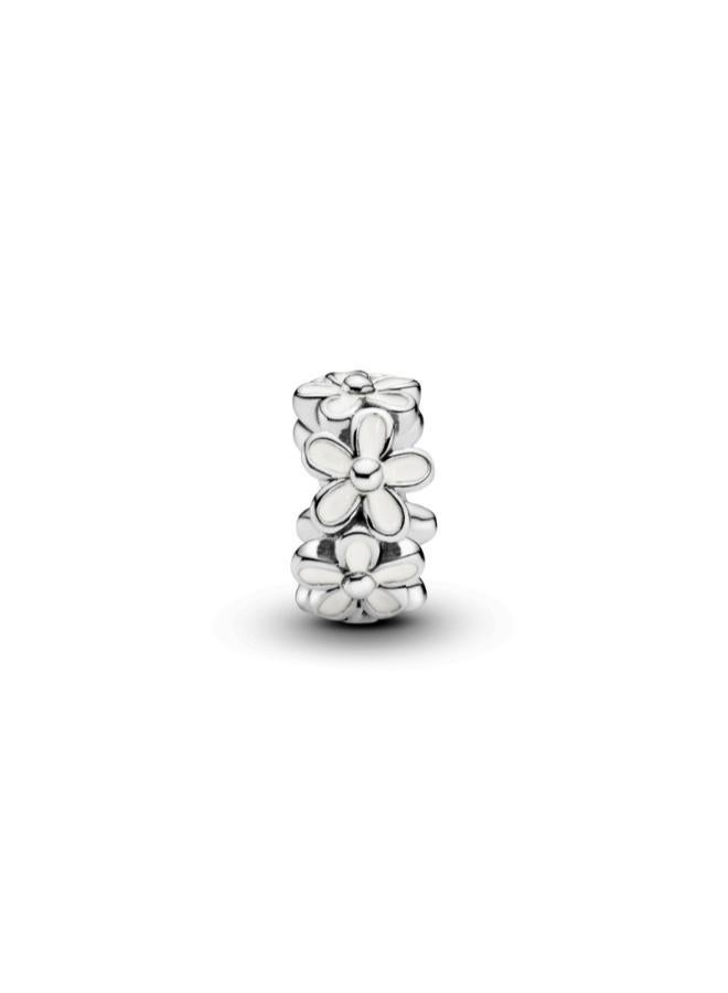 PANDORA White Daisy Flower Spacer Charm  - Image 1