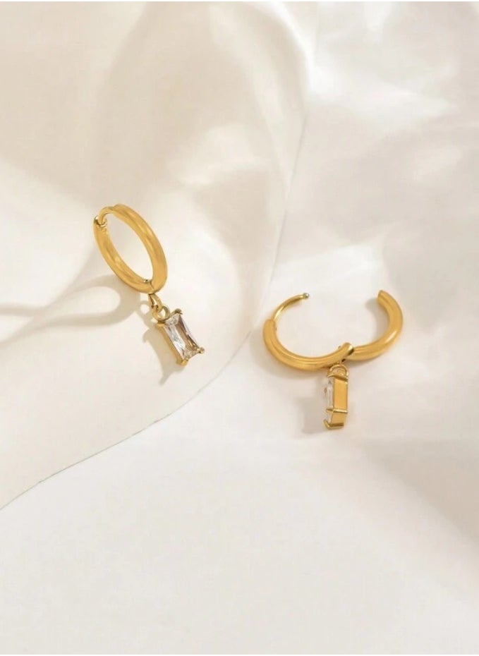JewelryPalace 18k Gold Plated Stainless Steel Earring For Women  - Image 3