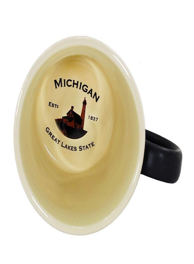 Americaware Michigan 18oz. Emblem Coffee Mug - Image 2