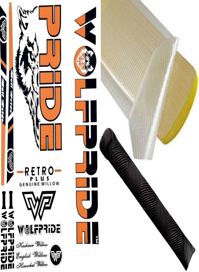 WOLF PRIDE Combo Offer (Cricket bat Sticker Grip with Fiber Sheet) - Image 2
