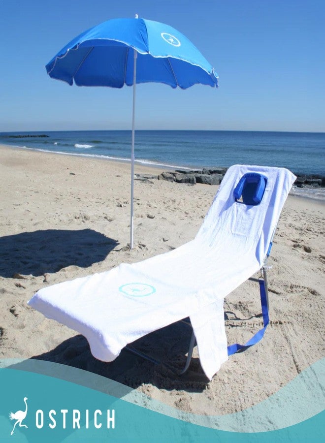 Ostrich Cutsom Fitted Beach Towel Designed to fit on 3n1 Beach Chairs - Image 4