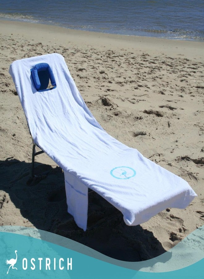 Ostrich Cutsom Fitted Beach Towel Designed to fit on 3n1 Beach Chairs - Image 5