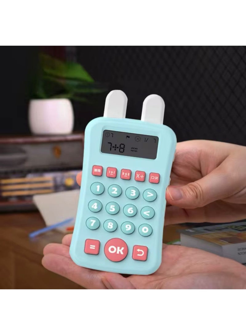 Electronic Math Toy Calculator - Educational Math Games for Kids Math Game, Electronic Oral Exercise Game, Educational Toy for Kids - Multicolor - Image 2