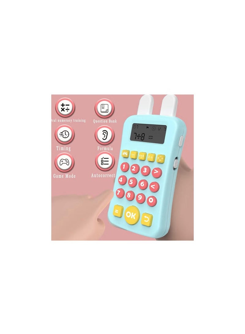 Electronic Math Toy Calculator - Educational Math Games for Kids Math Game, Electronic Oral Exercise Game, Educational Toy for Kids - Multicolor - Image 3
