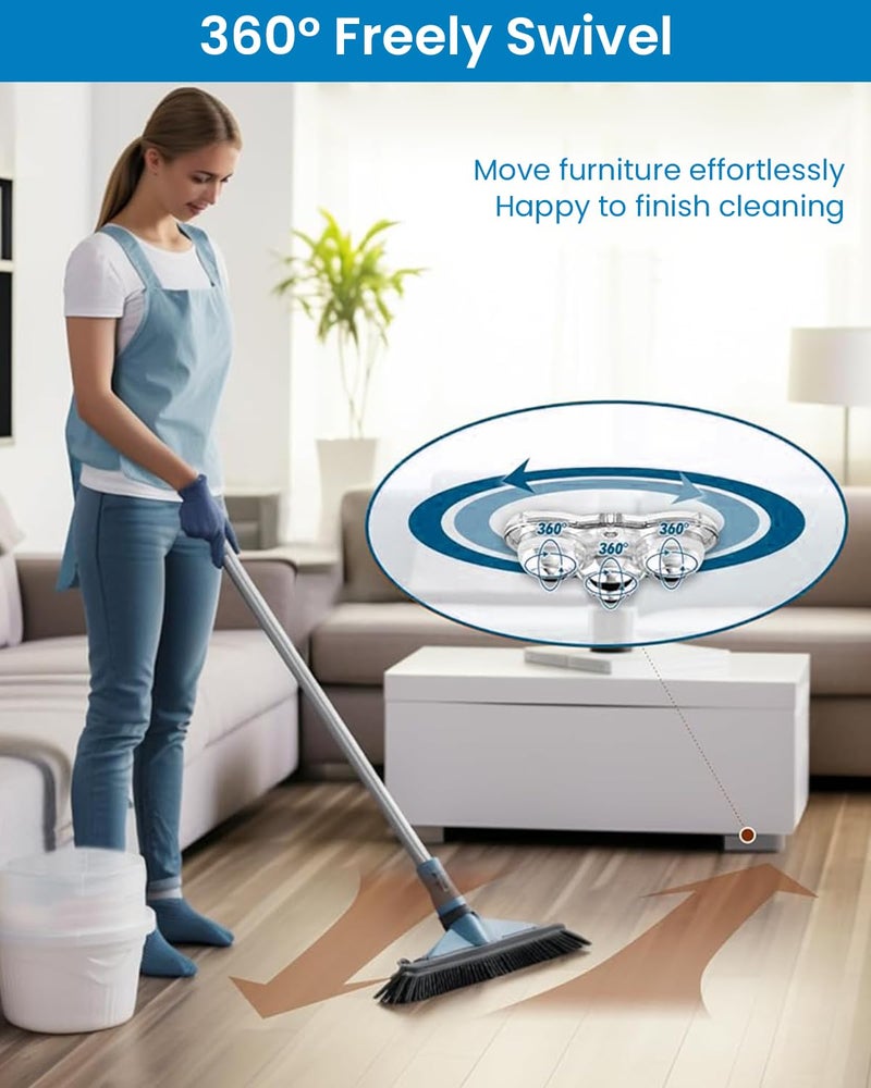 Serplex 4Pcs Self Adhesive Caster Wheels for Furniture Wheels for Small Appliances 24 Inch Steel Swivel Universal Wheel Load Capacity 100KG Per 4 Wheels Appliance Rollers - Image 5