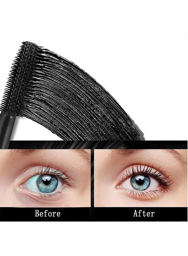 Maxfine 5D Brown Mascara Primer for Eyelashes Set, Super Volume Curly Thick Waterproof Non-Smudged Long lasting Charming Voluminous Lash for Women  - Image 5