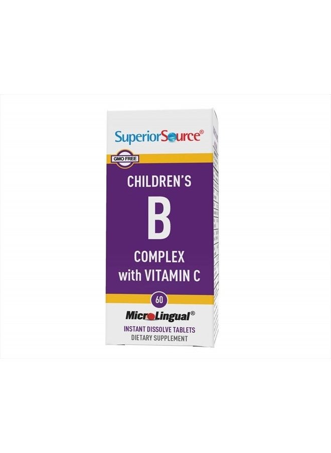 Superior Source Child B-Complex Vitamins (60 Tablets)  - Image 3