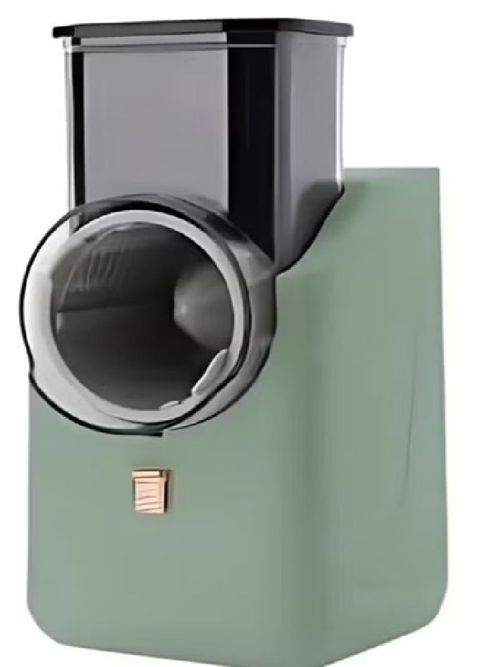 Denx Electric Vegetable Slicer, Electric Cheese Grater, 3-Blade Fine Cheese Grater for Separation, USB Rechargeable Vegetable Slicer, Multi-Purpose Electric Slicer.-DX2042