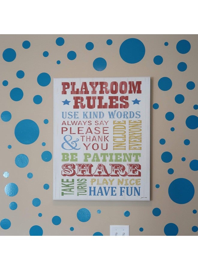 Create-A-Mural Polka Dot Wall Decals (63) Girls Room Wall Decor Stickers Wall Dots Vinyl Circle Peel & Stick Diy Bedroom Playroom Kids Room Baby Nursery Toddler To Teen Bedroom Decoration Gift 36.5 (Teal) - Image 2