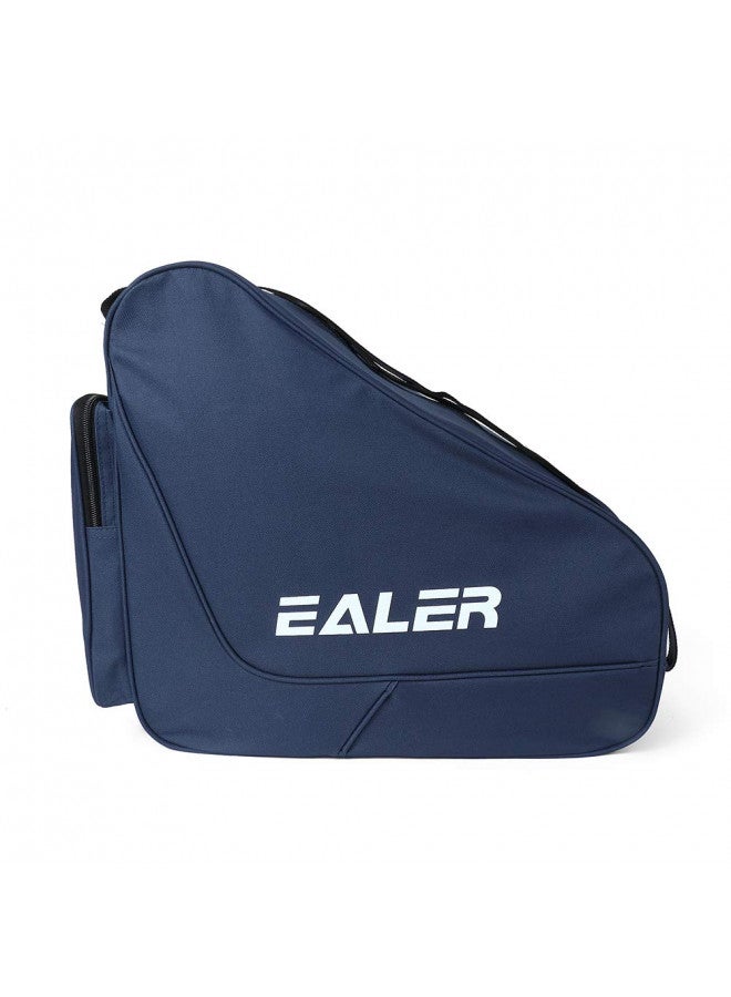 EALER EALER Heavy-Duty Ice Hockey Skate Carry Bag, Adjustable Shoulder Strap-Navy - Image 1