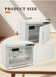 Meishida Single Towel Warmer 23L Capacity White  - Image 3