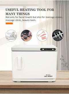 Meishida Single Towel Warmer 23L Capacity White  - Image 5