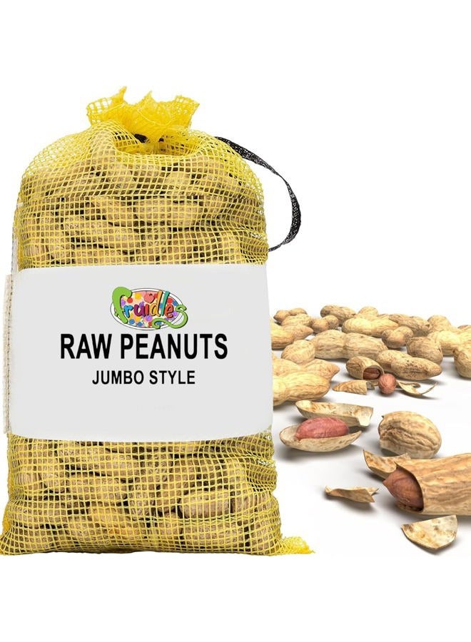 Fruidles Raw Peanuts, 2 Pound Bag Raw Peanuts in Shell, Great for Boiling, Squirrels Feed, Birds Feed and Wildlife - Image 1