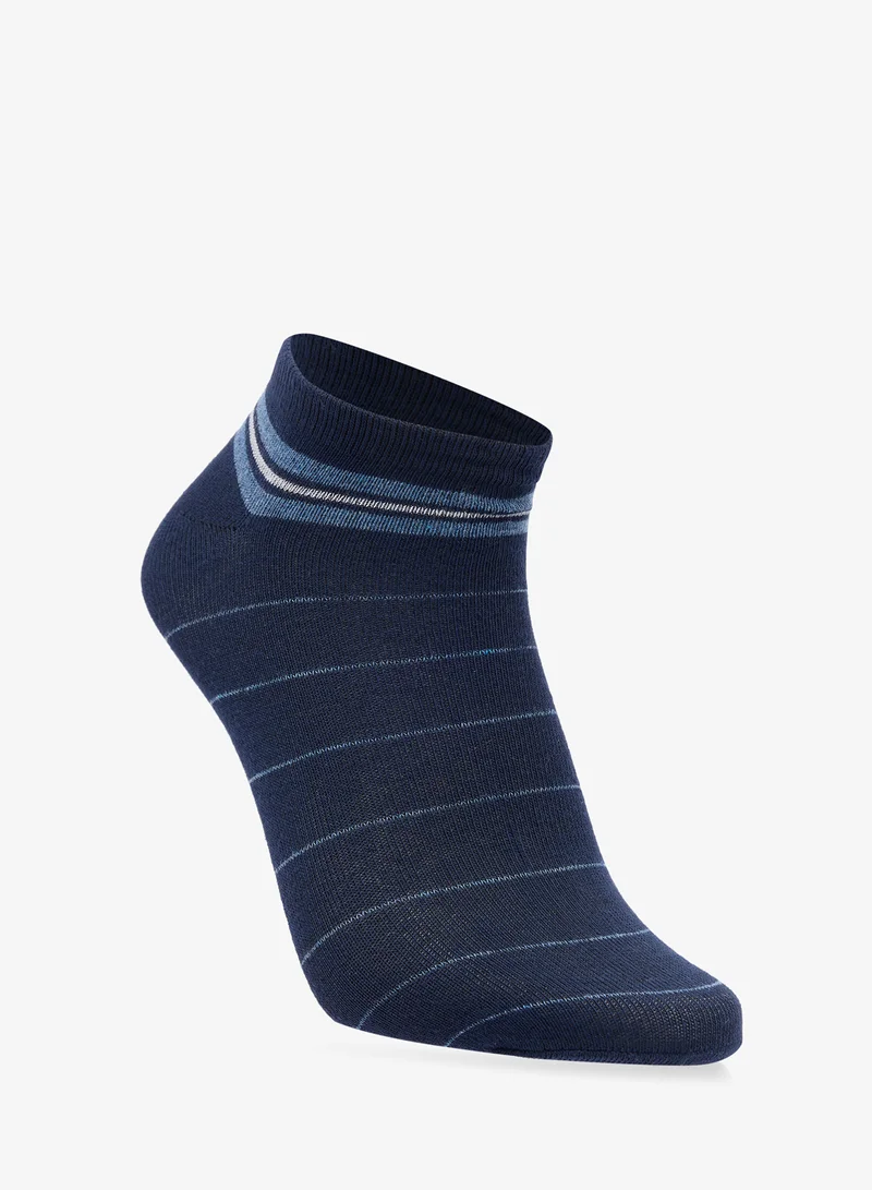سفنتي فايف بيسيكس Pack Of 3 Ankle Socks