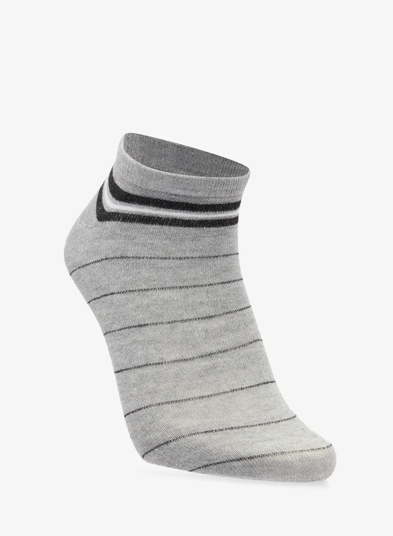 سفنتي فايف بيسيكس Pack Of 3 Ankle Socks