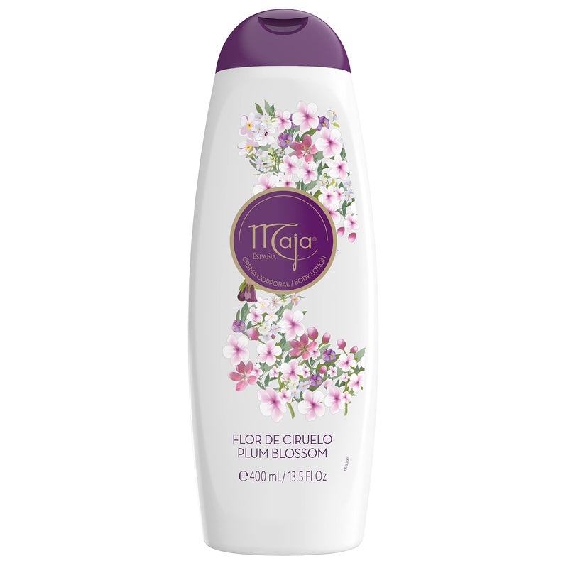 Maja Plum Blossom Body Lotion  Scented Body Cream for Extra Dry Skin Giving Softer Skin with Healthy Look 135 Ounces
