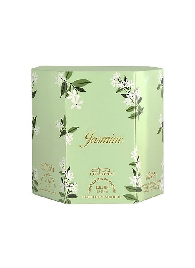 نبيل - 12 قطعة عطر زيتي نبيل ياسمين 6 مل - Image 1