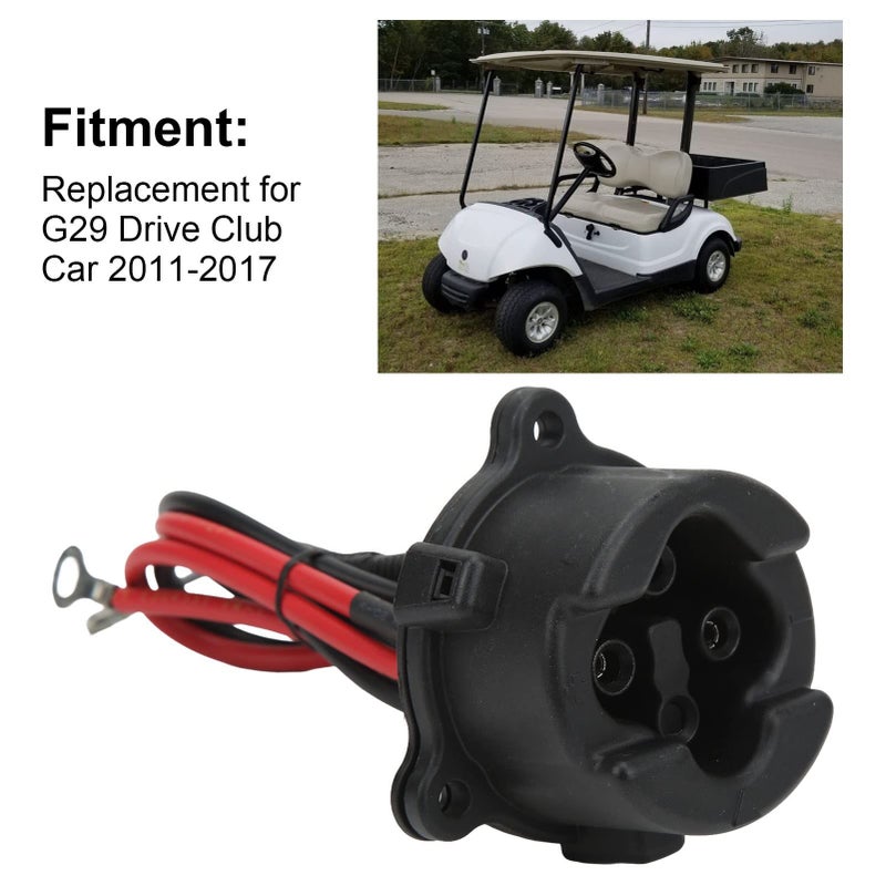 Receptacle Dc Charging 48V Replacement For Golf Cart JR1 H235A - Image 3