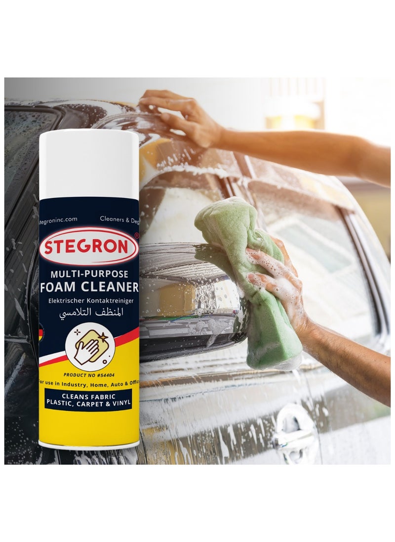 STEGRON STEGRON Multi Purpose Foam Cleaner, 400 ml  - Image 2
