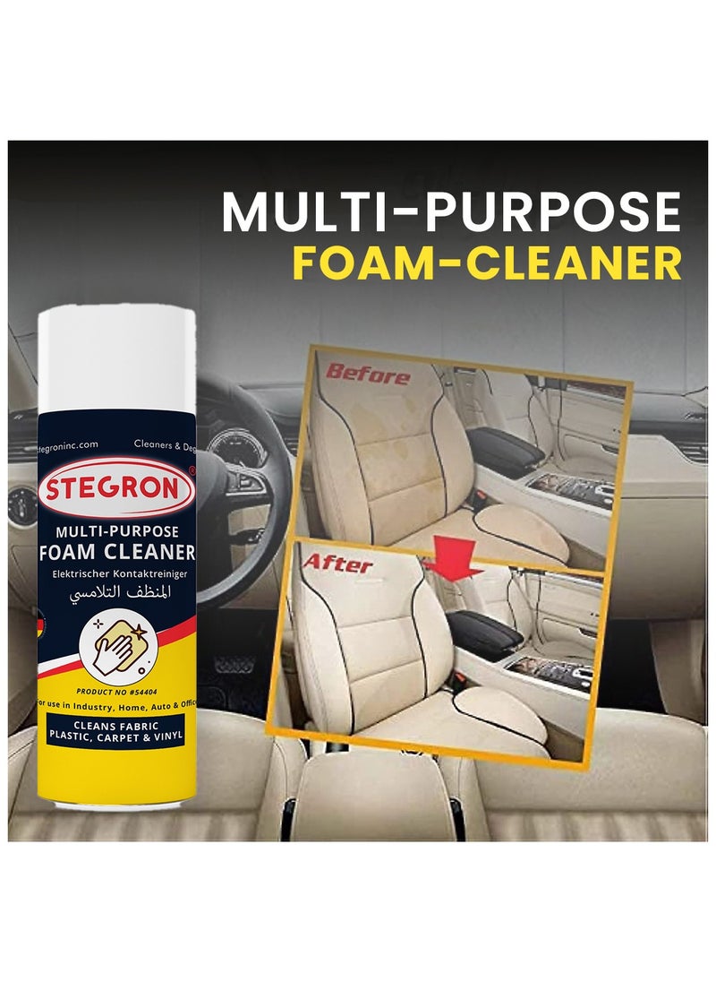 STEGRON STEGRON Multi Purpose Foam Cleaner, 400 ml  - Image 3
