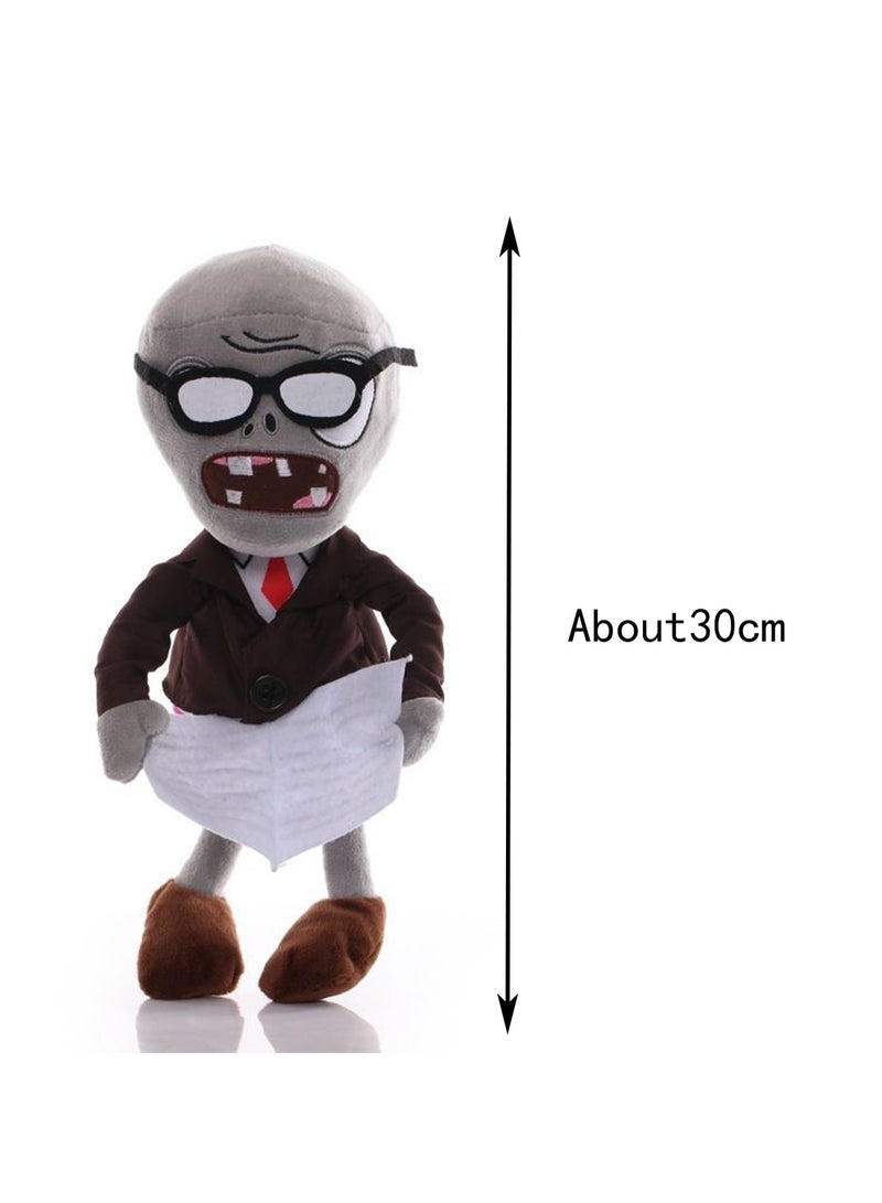 دمية قراءة صحيفة Plants Vs. Zombies مقاس 12 بوصة، لعبة قطيفة، هدية للأولاد والبنات - Image 2