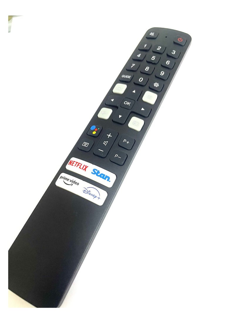 Generic Replaced Voice Remote Control fit for TCL Android Smart TV Google Assistant  - Image 2