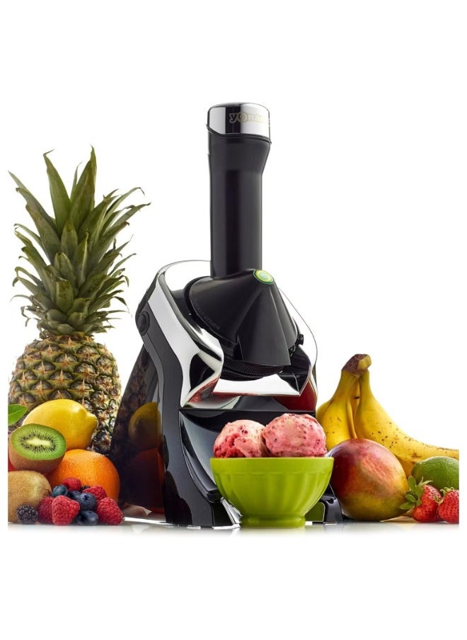 Dreamzon - Electric Frozen Ice Cream Treat Maker 40 Watt 40.0 W SH 0630 Black Silver - Image 1