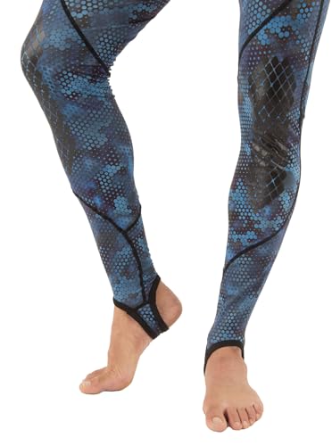 SEAC بلو مون، واقي rash للغوص والتنفس، قطعتين، تمويه أزرق - Image 5