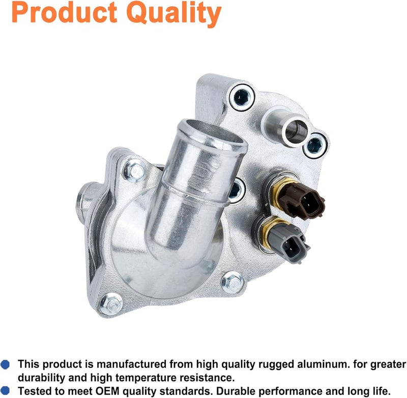 YOUYIEN Upgraded Aluminum Thermostat Housing Assembly for Ford and Mazda - Image 5