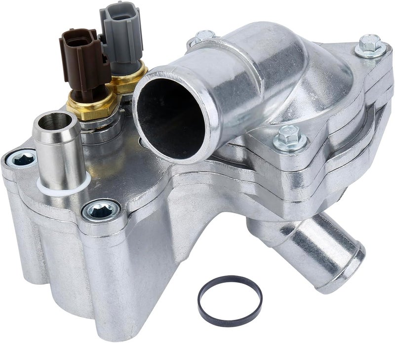 YOUYIEN Upgraded Aluminum Thermostat Housing Assembly for Ford and Mazda - Image 1