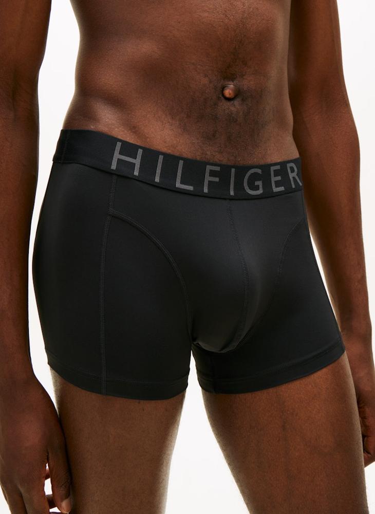TOMMY HILFIGER 3-Pack Logo Waistband Cooling Microfibre Trunks - Image 5