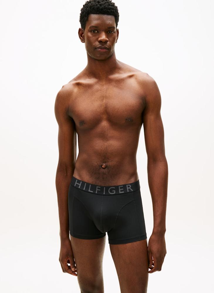 TOMMY HILFIGER 3-Pack Logo Waistband Cooling Microfibre Trunks - Image 2