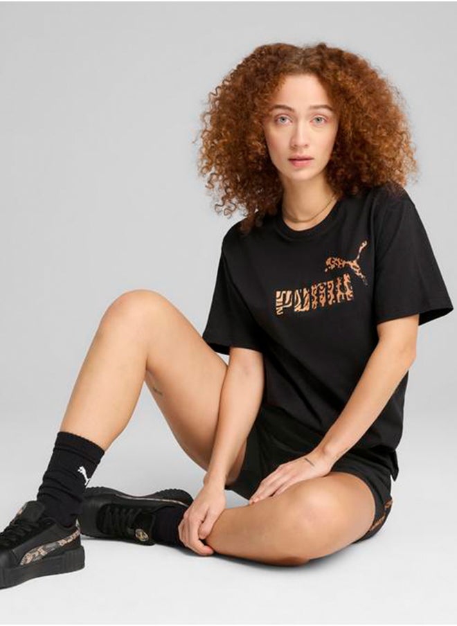 PUMA - Essential Graphic Animal Relaxed T-Shirt - Image 1