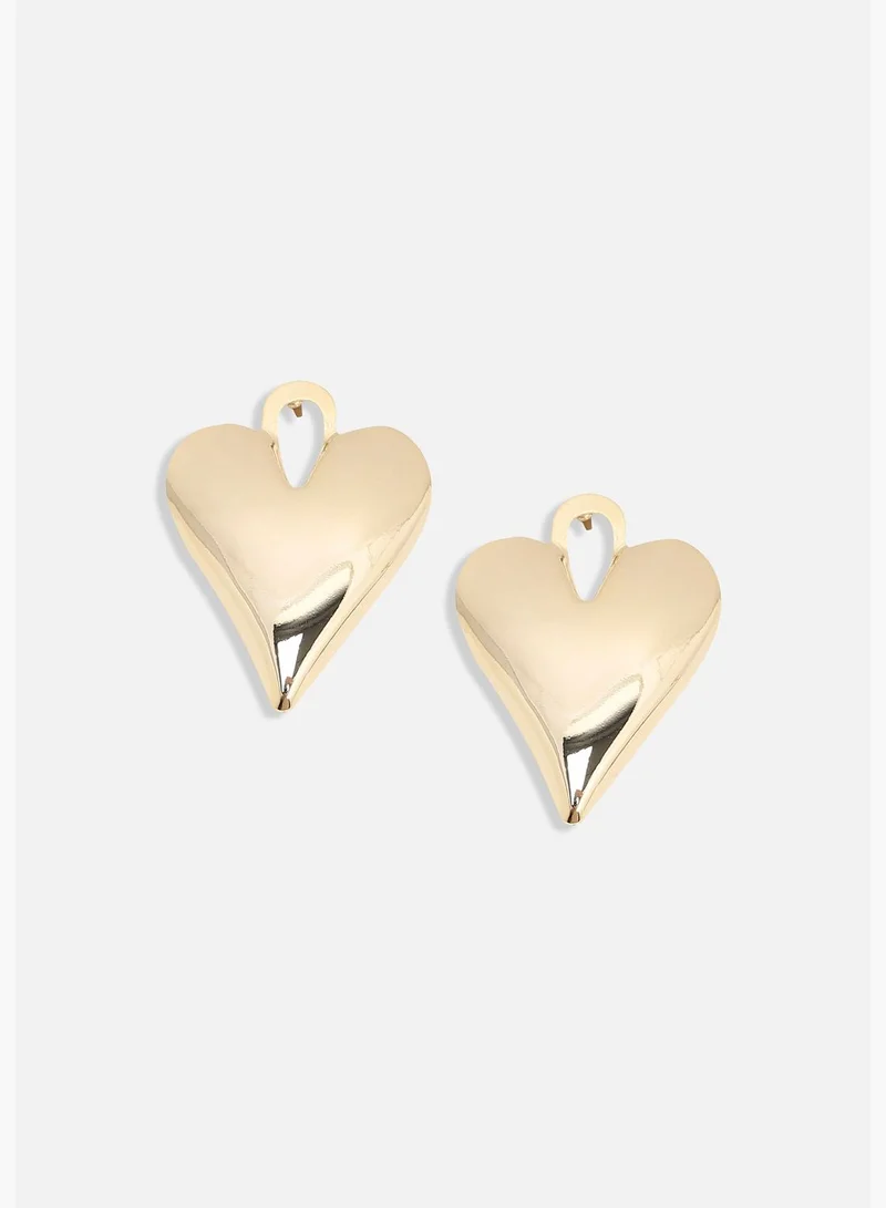 SOHI Gold Plated Designer Party Wear Stud For Women