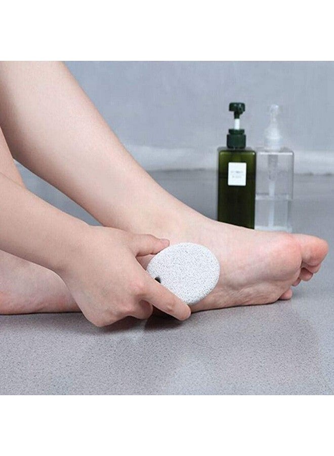 Talora Foot Scrubber Dead Skin Remover Stone Natural Pedicure Tool for Men and Women (Pack_of_1, White) - Image 5