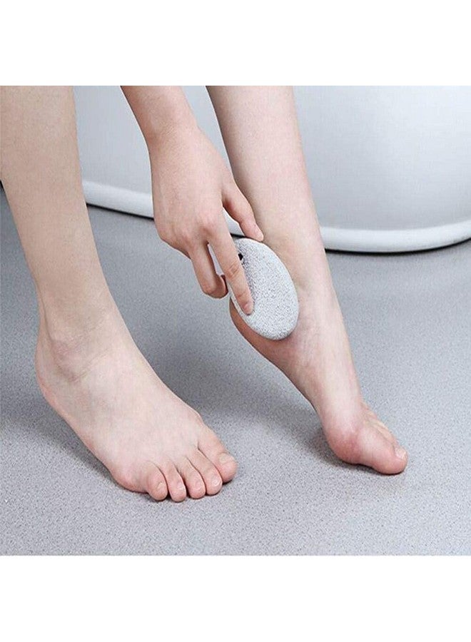 Talora Foot Scrubber Dead Skin Remover Stone Natural Pedicure Tool for Men and Women (Pack_of_1, White) - Image 4