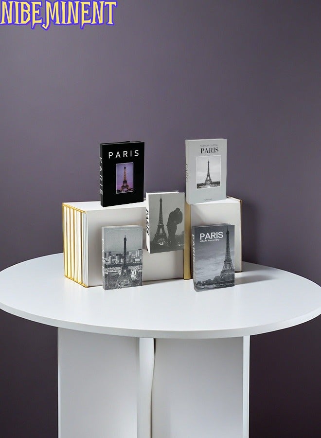 NIBEMINENT 5 Pieces Decorative Books, Faux Books with Hidden Storage, Decorative Books for Bookshelf Coffee Table, Decorative Book Boxes, Hollow Fake Books for Living Room - Image 2