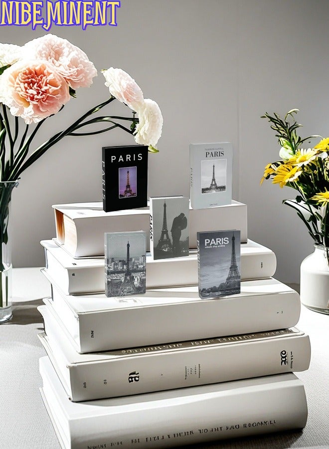 NIBEMINENT 5 Pieces Decorative Books, Faux Books with Hidden Storage, Decorative Books for Bookshelf Coffee Table, Decorative Book Boxes, Hollow Fake Books for Living Room - Image 4