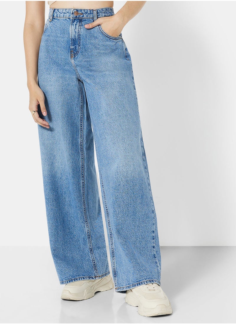 ONLY - Vela High Waist Wide Leg Jeans - Image 1