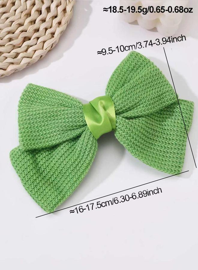 Take Two Textured Bow Hair Clip - Image 3