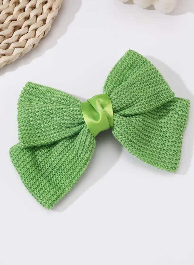 Take Two Take Two Textured Bow Hair Clip