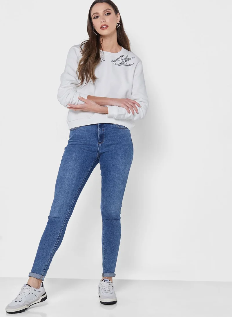 Louche Embroidered Knitted Sweater